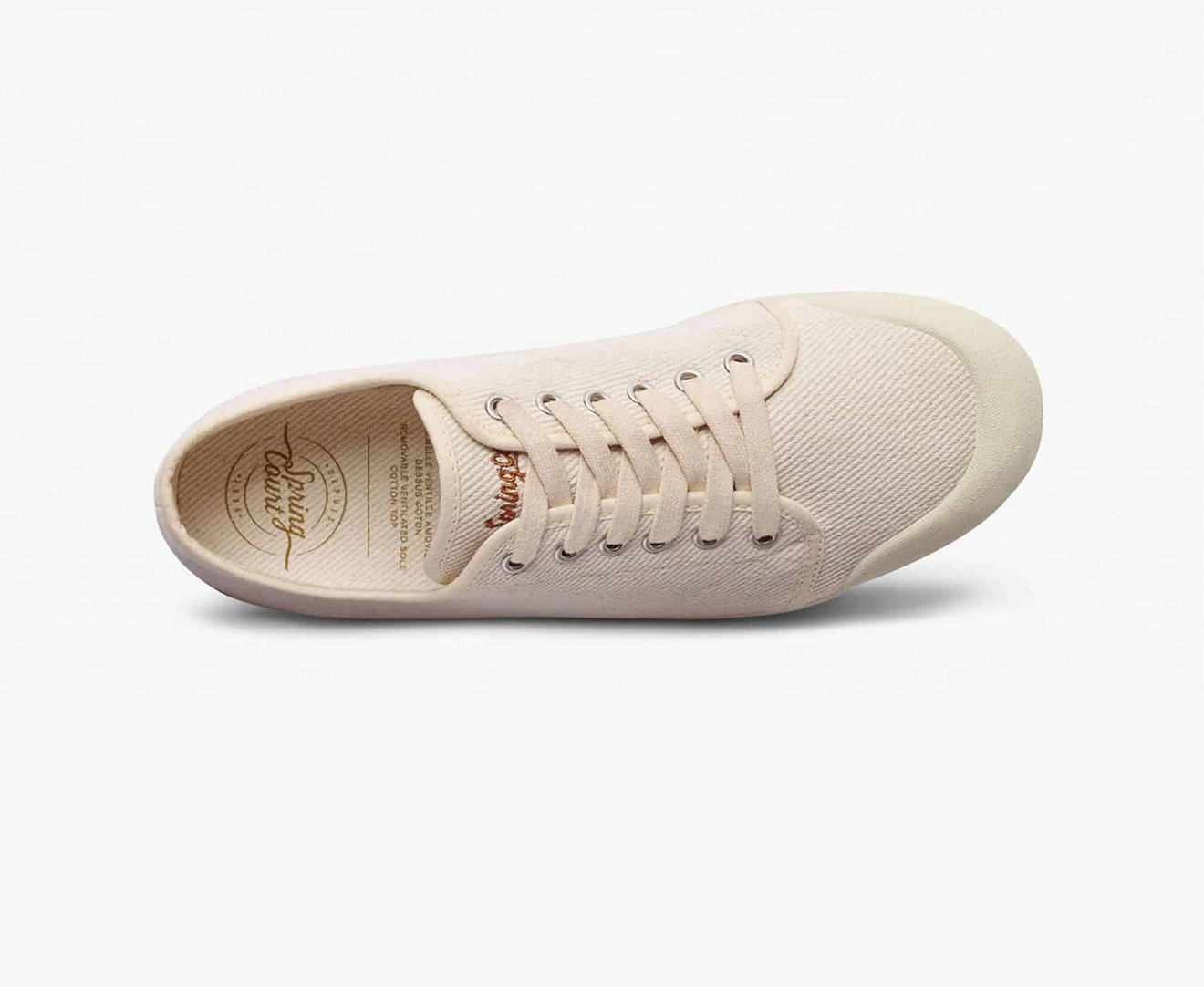 Spring Court G2 HEAVY TWILL Men's Trainers Beige | South Africa-36PNSWAMG